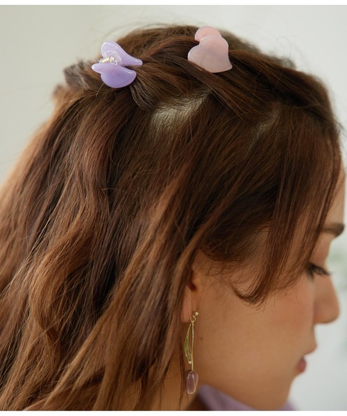 ミニハートヘアクリップ バレッタ ヘアクリップ Chille チル のファッション通販 Zozotown