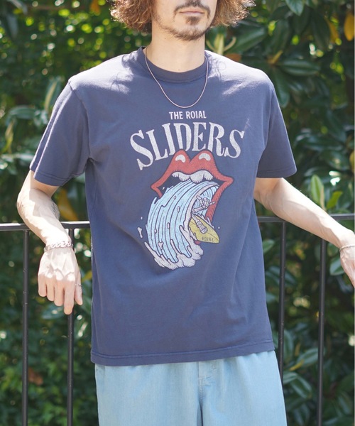 roial(ロイアル)の「DESIGN TEE/ROIAL(ロイアル)半袖Tシャツ(Tシャツ/カットソー・メンズ・ナチュラル/ブラック/ネイビー・LARGE/MEDIUM)」の6枚目の写真
