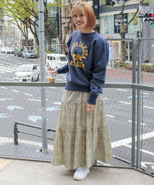 Champion（チャンピオン）の「【Champion/チャンピオン】REVERSE WEAVE リバースウィーブ カレッジスウェット（スウェット・メンズ・ホワイト/ブラック/ネイビー/グレー/レッド/アイボリー・X-LARGE/XX-LARGE）」の18枚目の写真