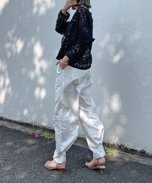 Omekashi（オメカシ）の「カラーサスペンダーパンツ（その他パンツ・レディース・ブラック/オフホワイト/ピンク・FREE）」の14枚目の写真