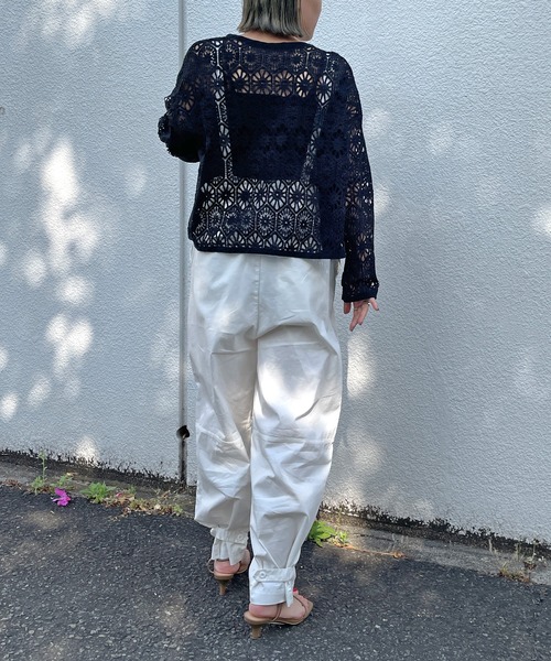 Omekashi（オメカシ）の「カラーサスペンダーパンツ（その他パンツ・レディース・ブラック/オフホワイト/ピンク・FREE）」の16枚目の写真