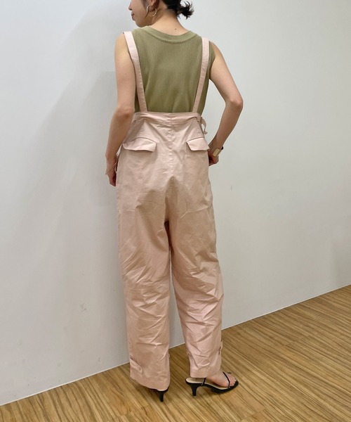 Omekashi（オメカシ）の「カラーサスペンダーパンツ（その他パンツ・レディース・ブラック/オフホワイト/ピンク・FREE）」の20枚目の写真