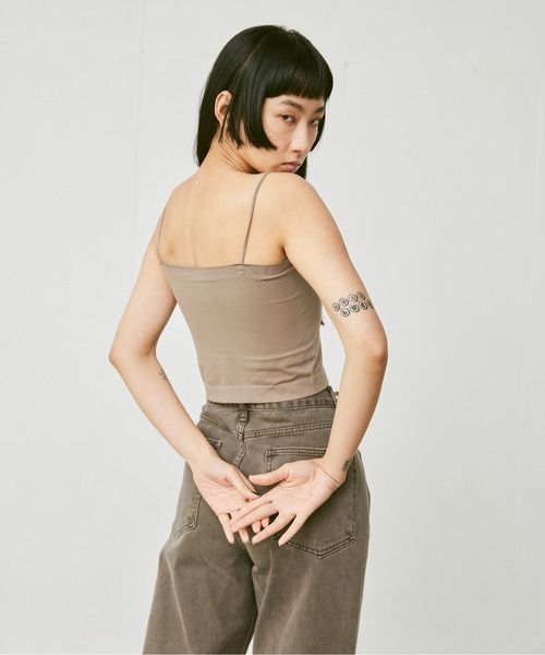 FEKETE（フェケテ）の「CROPPED INNER CAMISOLE / カップ付き