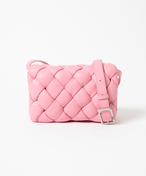 JW PEI（ジェイダブリューペイ）の「【JW PEI（ジェイダブリューペイ）】MAZE BAG / ショルダーバッグ（ショルダーバッグ・レディース・モスグリーン/ライトピンク/ライトベージュ・2）」の3枚目の写真