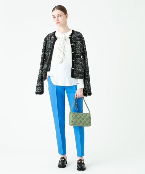 JW PEI（ジェイダブリューペイ）の「【JW PEI（ジェイダブリューペイ）】MAZE BAG / ショルダーバッグ（ショルダーバッグ・レディース・モスグリーン/ライトピンク/ライトベージュ・2）」の9枚目の写真