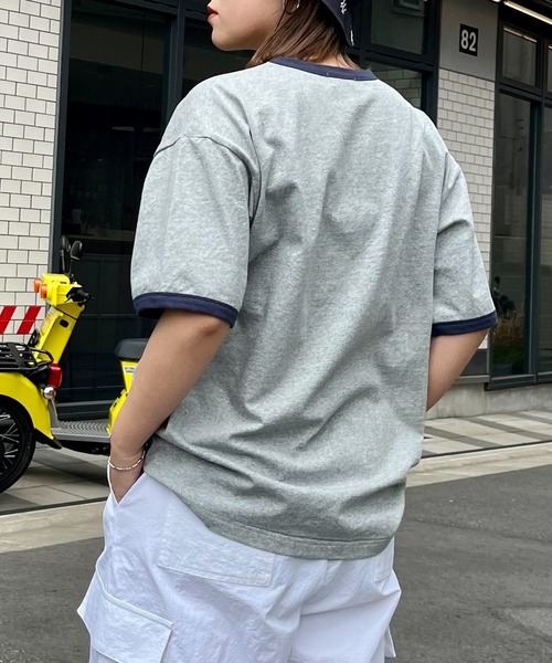 PAGEBOY(ページボーイ)の「PAGEBOYLIM/リンガーロゴT(Tシャツ/カットソー・レディース・オフホワイト/グレー/ベージュ・FREE)」の17枚目の写真