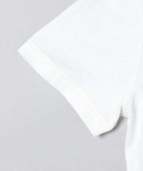 JEANASIS（ジーナシス）の「【SHIMA×JEANASIS】コラボショートTEE/344681（Tシャツ/カットソー・レディース・ホワイト/ブラック/ピンク系その他・FREE）」の10枚目の写真