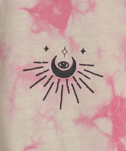 JEANASIS（ジーナシス）の「【SHIMA×JEANASIS】コラボショートTEE/344681（Tシャツ/カットソー・レディース・ホワイト/ブラック/ピンク系その他・FREE）」の9枚目の写真