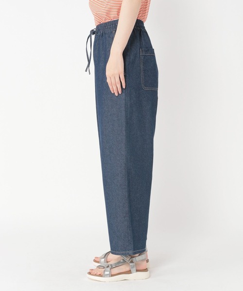 studio CLIP（スタディオクリップ）の「イージーストレートデニムパンツ（デニムパンツ・レディース・ブラック/ライトブルー/インディゴブルー・PF/MEDIUM/X-LARGE/XXX-LARGE/LARGE/XX-LARGE）」の10枚目の写真