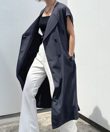 トレンチロングジレ