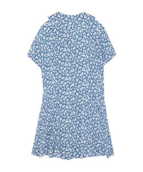 AMAIL（アマイル）の「Vintage flower mini dress（ワンピース・レディース・オレンジ/ブルー・FREE）」の10枚目の写真