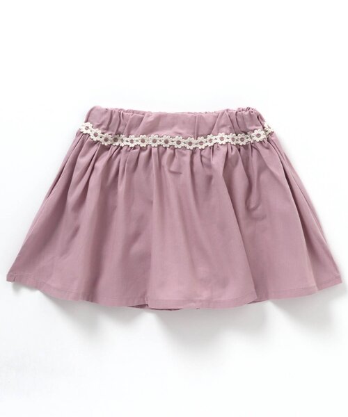 apres les cours（アプレレクール）の「インパンツ付きスカート（スカート・キッズ・ネイビー/サックスブルー/ピンク・90/100/110/120/80/130）」の6枚目の写真