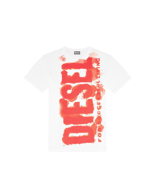 DIESEL(ディーゼル)の「メンズ Tシャツ ロゴ(Tシャツ/カットソー・メンズ・ブルー・LARGE/X-LARGE/SMALL/MEDIUM/XXX-LARGE/XX-LARGE/X-SMALL)」の6枚目の写真