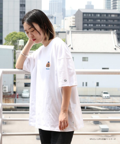 DISCUS(ディスカス)の「WEB限定【DISCUS×オッドタクシー】ビッグシルエットTシャツ(Tシャツ/カットソー・レディース・ホワイト/ブラック/オレンジ/グリーン・L)」の2枚目の写真