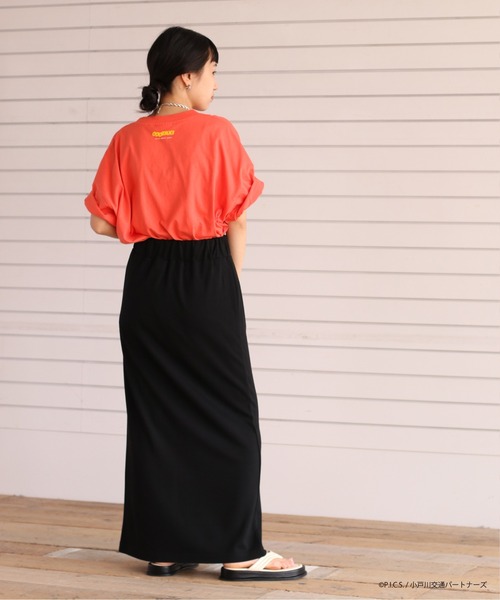 DISCUS(ディスカス)の「WEB限定【DISCUS×オッドタクシー】ビッグシルエットTシャツ(Tシャツ/カットソー・レディース・ホワイト/ブラック/オレンジ/グリーン・L)」の15枚目の写真