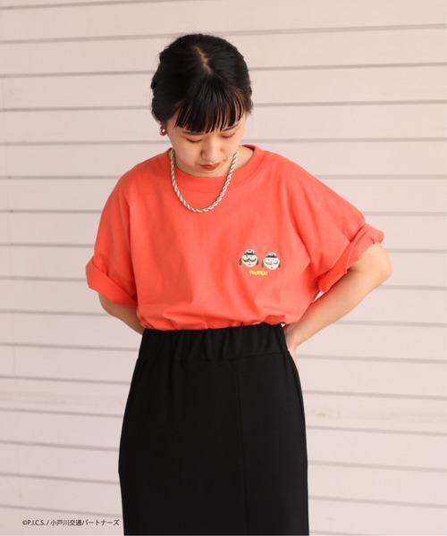 DISCUS(ディスカス)の「WEB限定【DISCUS×オッドタクシー】ビッグシルエットTシャツ(Tシャツ/カットソー・レディース・ホワイト/ブラック/オレンジ/グリーン・L)」の14枚目の写真