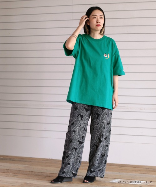 DISCUS(ディスカス)の「WEB限定【DISCUS×オッドタクシー】ビッグシルエットTシャツ(Tシャツ/カットソー・レディース・ホワイト/ブラック/オレンジ/グリーン・L)」の8枚目の写真