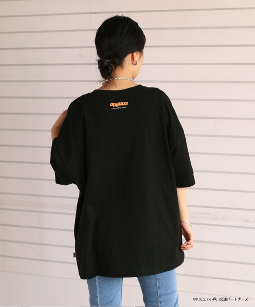 DISCUS(ディスカス)の「WEB限定【DISCUS×オッドタクシー】ビッグシルエットTシャツ(Tシャツ/カットソー・レディース・ホワイト/ブラック/オレンジ/グリーン・L)」の17枚目の写真