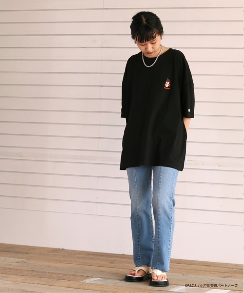 DISCUS(ディスカス)の「WEB限定【DISCUS×オッドタクシー】ビッグシルエットTシャツ(Tシャツ/カットソー・レディース・ホワイト/ブラック/オレンジ/グリーン・L)」の22枚目の写真