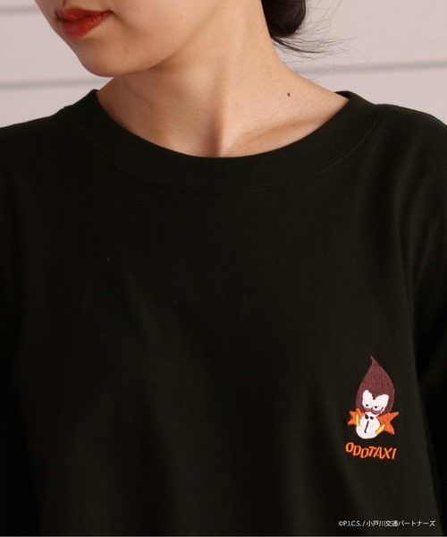 DISCUS(ディスカス)の「WEB限定【DISCUS×オッドタクシー】ビッグシルエットTシャツ(Tシャツ/カットソー・レディース・ホワイト/ブラック/オレンジ/グリーン・L)」の12枚目の写真