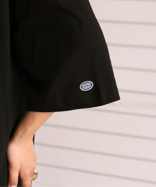 DISCUS(ディスカス)の「WEB限定【DISCUS×オッドタクシー】ビッグシルエットTシャツ(Tシャツ/カットソー・レディース・ホワイト/ブラック/オレンジ/グリーン・L)」の7枚目の写真