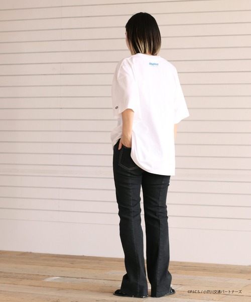 DISCUS(ディスカス)の「WEB限定【DISCUS×オッドタクシー】ビッグシルエットTシャツ(Tシャツ/カットソー・レディース・ホワイト/ブラック/オレンジ/グリーン・L)」の21枚目の写真