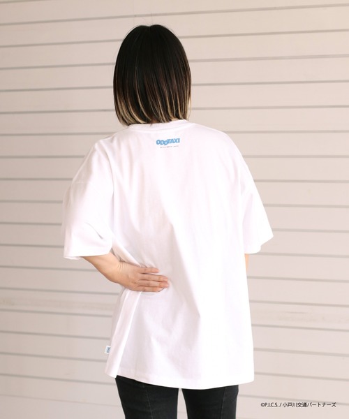 DISCUS(ディスカス)の「WEB限定【DISCUS×オッドタクシー】ビッグシルエットTシャツ(Tシャツ/カットソー・レディース・ホワイト/ブラック/オレンジ/グリーン・L)」の5枚目の写真
