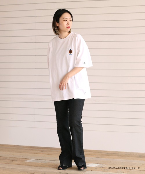 DISCUS(ディスカス)の「WEB限定【DISCUS×オッドタクシー】ビッグシルエットTシャツ(Tシャツ/カットソー・レディース・ホワイト/ブラック/オレンジ/グリーン・L)」の16枚目の写真