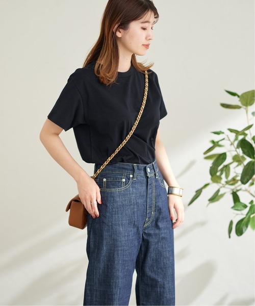 JOURNAL STANDARD（ジャーナルスタンダード）の「クラシックテンジクハーフスリーブTシャツ（Tシャツ/カットソー・レディース・ホワイト/ライトグレー/ブラック/ピンク・FREE）」の5枚目の写真