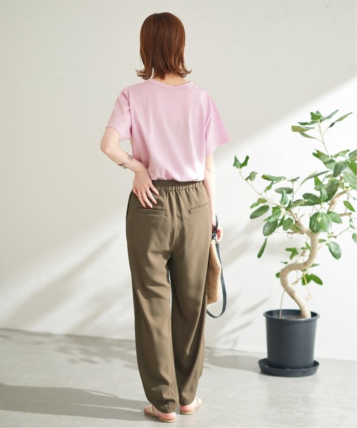 JOURNAL STANDARD（ジャーナルスタンダード）の「クラシックテンジクハーフスリーブTシャツ（Tシャツ/カットソー・レディース・ホワイト/ライトグレー/ブラック/ピンク・FREE）」の19枚目の写真