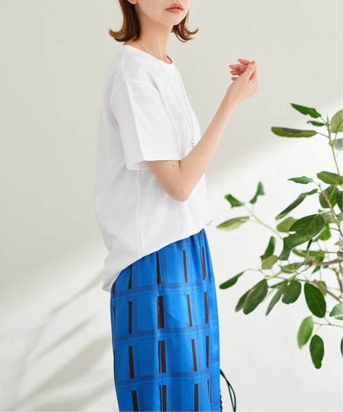 JOURNAL STANDARD（ジャーナルスタンダード）の「クラシックテンジクハーフスリーブTシャツ（Tシャツ/カットソー・レディース・ホワイト/ライトグレー/ブラック/ピンク・FREE）」の16枚目の写真