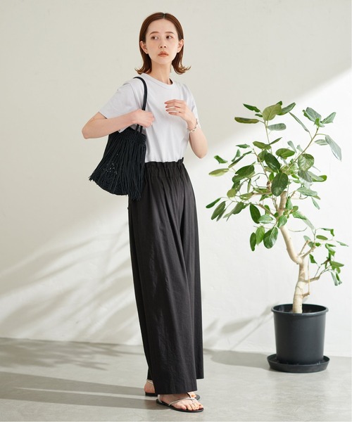 JOURNAL STANDARD（ジャーナルスタンダード）の「クラシックテンジクハーフスリーブTシャツ（Tシャツ/カットソー・レディース・ホワイト/ライトグレー/ブラック/ピンク・FREE）」の9枚目の写真