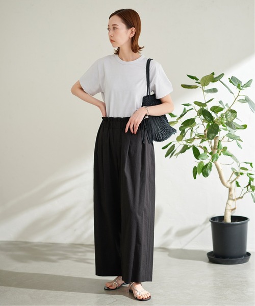 JOURNAL STANDARD（ジャーナルスタンダード）の「クラシックテンジクハーフスリーブTシャツ（Tシャツ/カットソー・レディース・ホワイト/ライトグレー/ブラック/ピンク・FREE）」の8枚目の写真