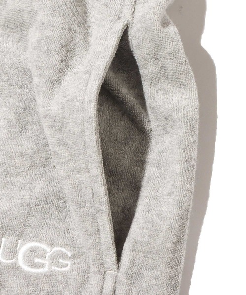 UGG（アグ）の「UGG@mos パイルロングパンツ / アグ パイルロングパンツ（ルームウェア/パジャマ・メンズ・ネイビー/グレー・M/L）」の7枚目の写真