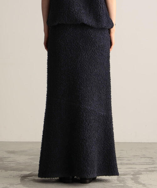 BACCA（バッカ）の「ウールボア フレアロングスカート（スカート