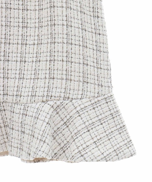 31 Sons de mode(トランテアン ソン ドゥ モード)の「ツイードミニジャンスカ(ジャンパースカート・レディース・ブラック/オフホワイト・38/36)」の20枚目の写真