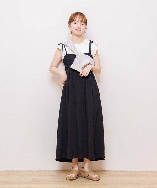 flower（フラワー）の「バルーンシアーシャツ4（シャツ/ブラウス・レディース・ピンク/イエロー/ブルー・FREE）」の19枚目の写真