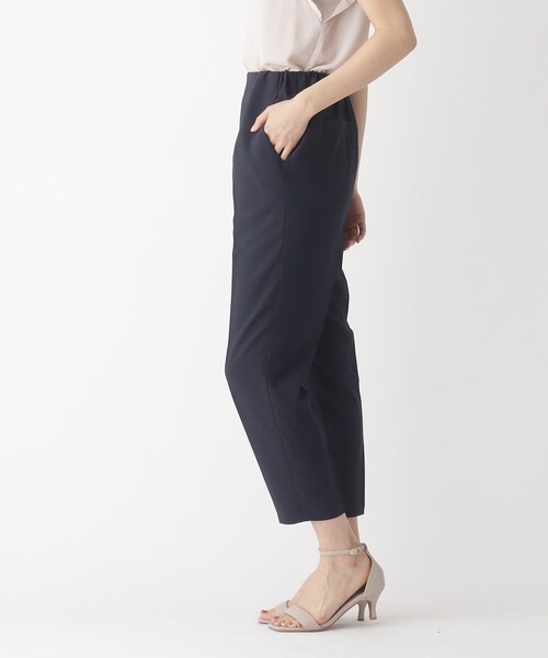 index（インデックス）の「◆バックサテンイージーテーパードパンツ【WEB限定サイズ】（その他パンツ・レディース・ライトグレー/ダークグリーン/ネイビー・36/38/40/42）」の8枚目の写真