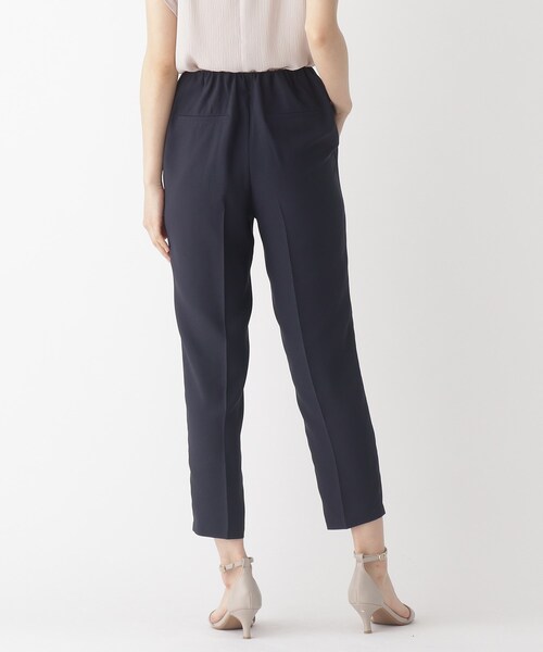 index（インデックス）の「◆バックサテンイージーテーパードパンツ【WEB限定サイズ】（その他パンツ・レディース・ライトグレー/ダークグリーン/ネイビー・36/38/40/42）」の9枚目の写真