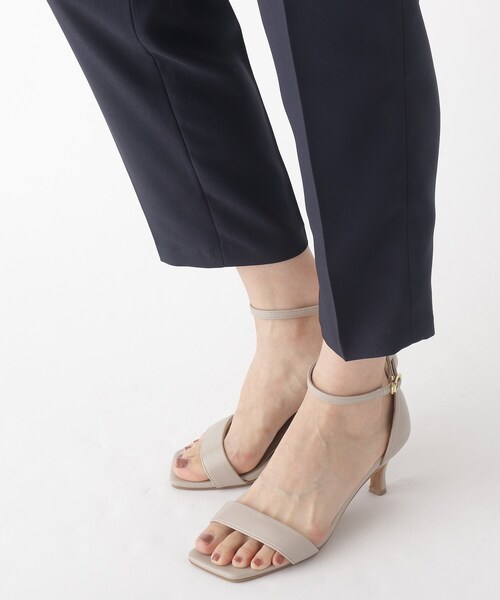 index（インデックス）の「◆バックサテンイージーテーパードパンツ【WEB限定サイズ】（その他パンツ・レディース・ライトグレー/ダークグリーン/ネイビー・36/38/40/42）」の11枚目の写真