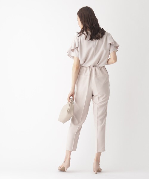 index（インデックス）の「◆バックサテンイージーテーパードパンツ【WEB限定サイズ】（その他パンツ・レディース・ライトグレー/ダークグリーン/ネイビー・36/38/40/42）」の17枚目の写真