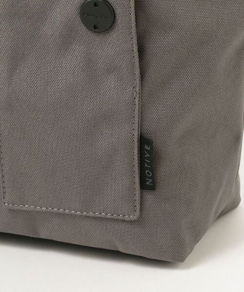 CANTERA（カンテラ）の「NOTIVE/CANTERA / Drawstring Pouch（トートバッグ・メンズ・ブラック/グレー・ONE SIZE）」の7枚目の写真