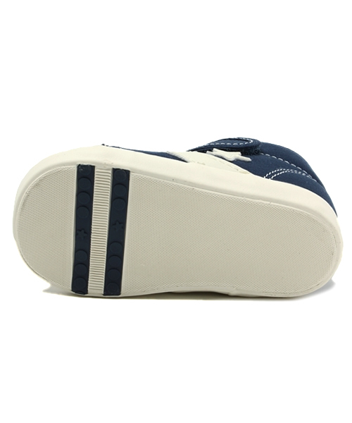 CONVERSE（コンバース）の「CONVERSE:BABY CANVAS CHEVRON（スニーカー・キッズ・ネイビー・12/13/14）」の5枚目の写真
