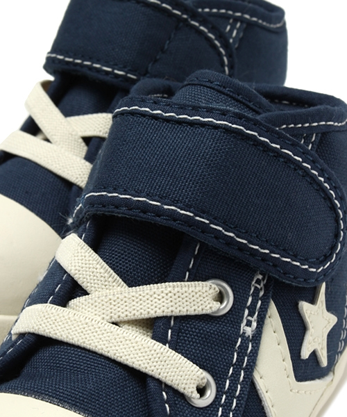 CONVERSE（コンバース）の「CONVERSE:BABY CANVAS CHEVRON（スニーカー・キッズ・ネイビー・12/13/14）」の10枚目の写真