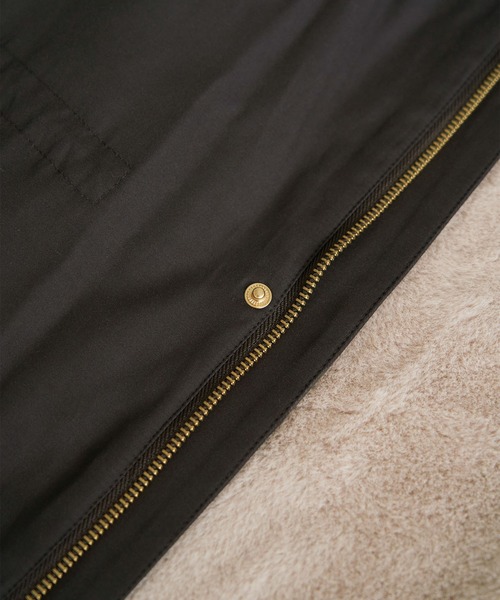 ROPE' PICNIC（ロペピクニック）の「撥水・花粉ガード/ライナー付きモッズコート（モッズコート・レディース・ダークブラウン/ベージュ/カーキ・38/40）」の20枚目の写真