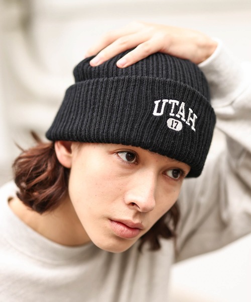 WEGO（ウィゴー）の「WEGO/ロゴショートビーニー（ニットキャップ/ビーニー・メンズ・その他1/その他2/その他3/その他4/その他5/その他6/その他8/その他7/その他9・FREE）」の14枚目の写真