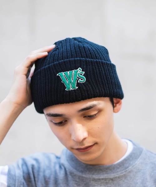 WEGO（ウィゴー）の「WEGO/ロゴショートビーニー（ニットキャップ/ビーニー・メンズ・その他1/その他2/その他3/その他4/その他5/その他6/その他8/その他7/その他9・FREE）」の15枚目の写真