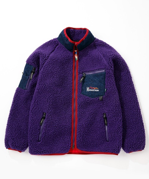 MANASTASH（マナスタッシュ）の「MANASTASH/マナスタッシュ　MT. GORILLA JKT '22　マウントゴリラジャケット22（ブルゾン・メンズ・ブラック/その他/パープル/ナチュラル/その他19/モカ・LARGE/MEDIUM/X-LARGE/2XL）」の16枚目の写真