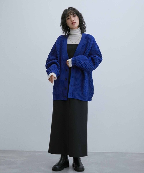 セール】《ドラマ着用》ボリューム ケーブル オーバーサイズ