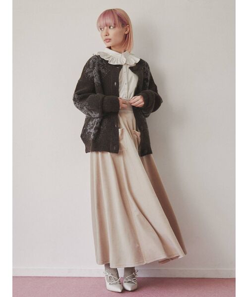 merry jenny（メリージェニー）の「bi-colorステッチブラウス（シャツ/ブラウス・レディース・グリーン/オフホワイト/ブラック・FREE）」の19枚目の写真